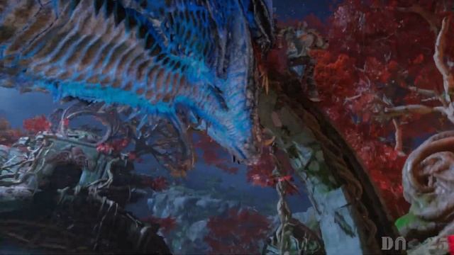 God Of War Ragnarok Kratos and Freya Kill Nidhogg Cutscene смотреть онлайн