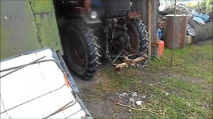 Трактор ДТ-20 Запуск/ tractor DT-20 start