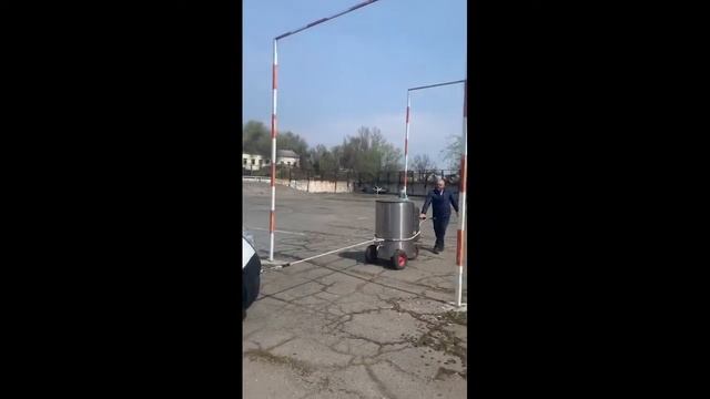 Испытание тяговых усилий молочного такси c электроприводом Salutem смотреть онлайн