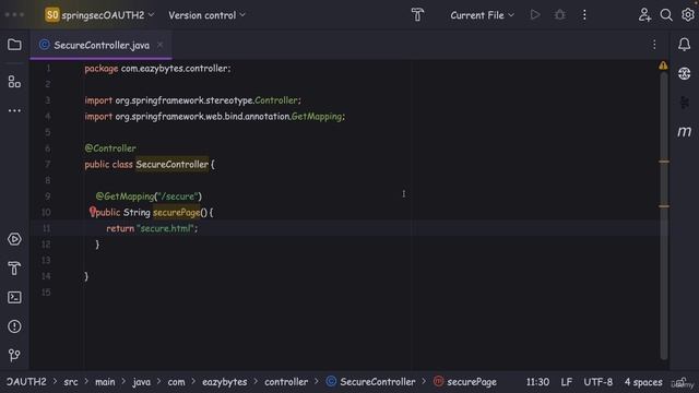 143 Demo of OAUTH2 using social logins - Part 1 смотреть онлайн
