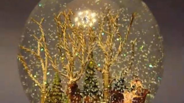 Снежный шар "Прогулка" / Glassglobe.ru / смотреть онлайн