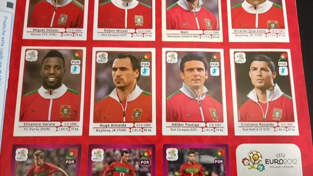 Panini EURO 2012 FULL COLLECTION REVIEW