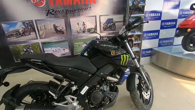 Yamaha MotoGP Edition!!! MT-15 | Monster Energy Sticker | Complete Detailed Review | Exhaust | #MxK смотреть онлайн