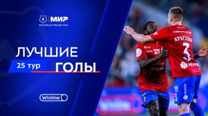 Лучшие голы 25-го тура | Мир РПЛ 2024/25
