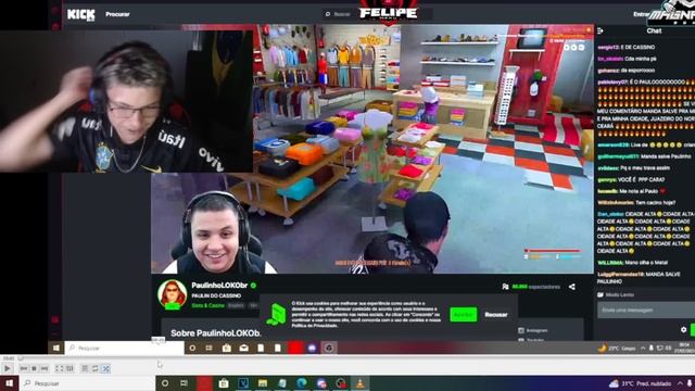 TROLLANDO O PAULINHO O LOKO EM LIVE COM MOD MENU! GTA ANTI-RP смотреть онлайн