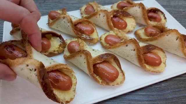 Это настолько ВКУСНО, что можно готовить хоть КАЖДЫЙ ДЕНЬ! Самый простой и быстрый рецепт завтрака! смотреть онлайн