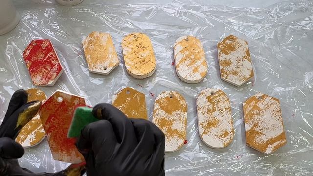 Создание гипсовых Саше. Покраска и покрытие лаком смотреть онлайн