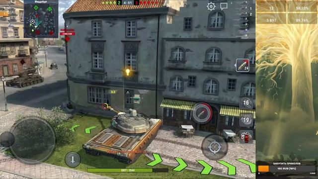 VZ. 55 Про него все забыли (весьма заслуженно) | Tanks Blitz смотреть онлайн
