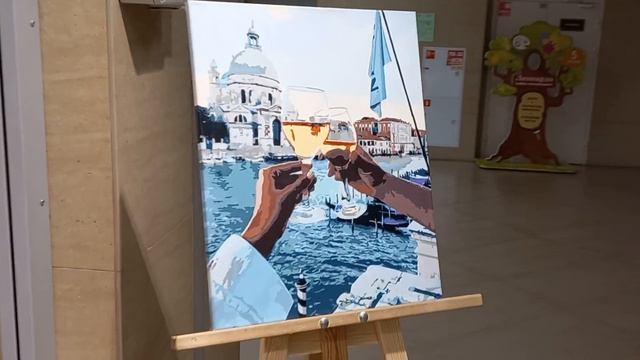 Картина по номерам Романтика Венеции 40x50 VA-2223 смотреть онлайн