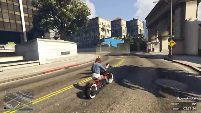 Grand Theft Auto Online - Max Tuned Western Zombie Chopper Race (PS4) смотреть онлайн
