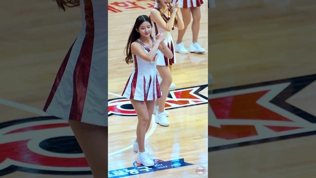 [4K] Kim Jina Cheerleader ‘Cheer Up' Performance Fancam | Suwon KT Sonicboom 230301