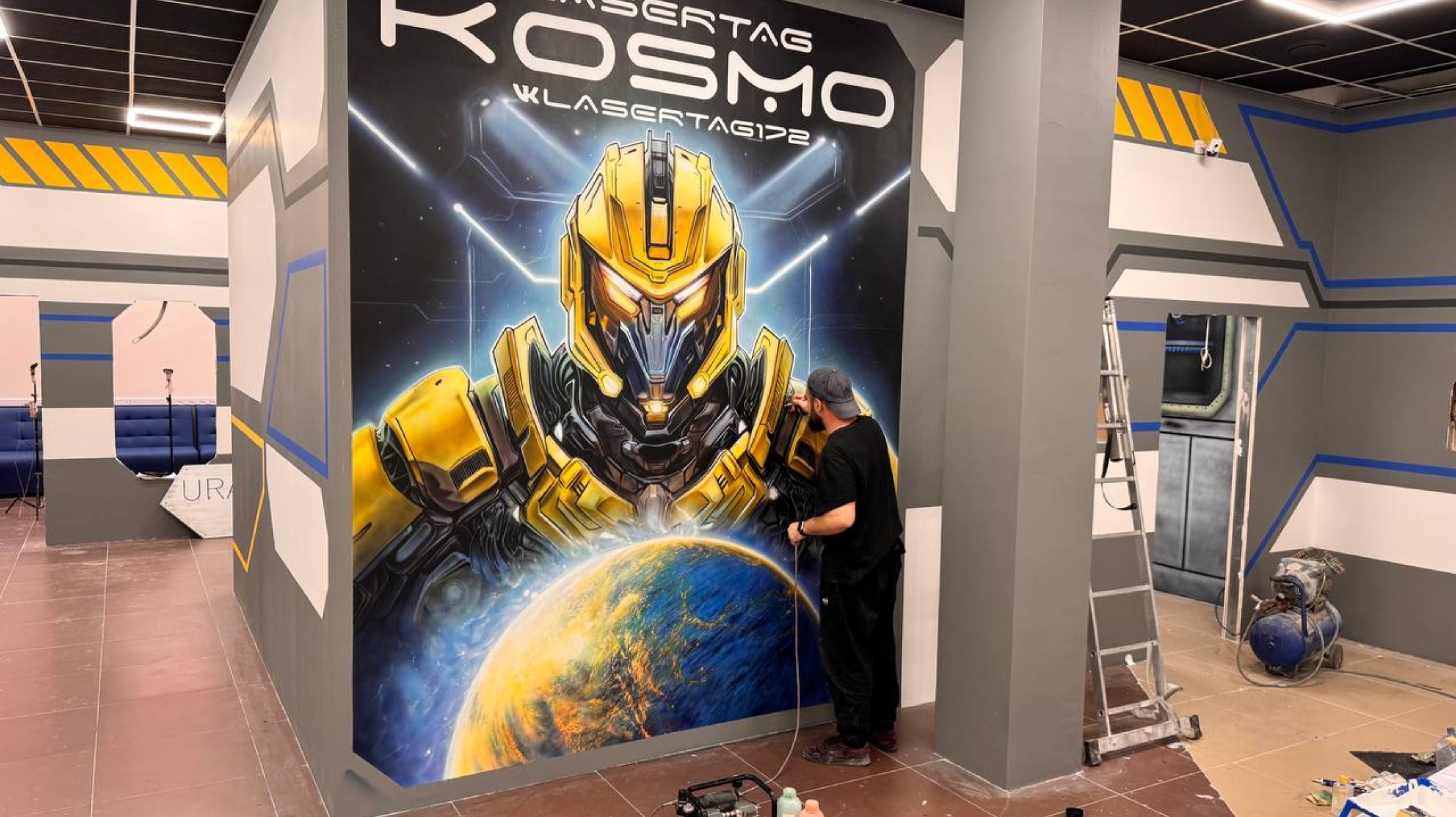 Аэрография, роспись стен смотреть онлайн