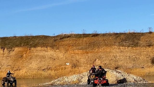 Quady = lodołamacze i przewrócony renegade w wodzie | Can am renegade 800/1000 | outlander 1000 смотреть онлайн