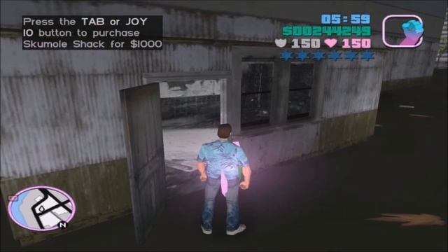 GTA Vice City - Safehouse #7 - Skumole Shack смотреть онлайн