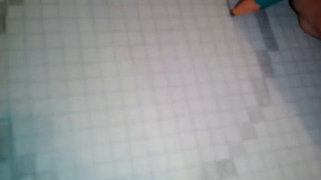 Рисунки по клеточкам #6. Пончик.