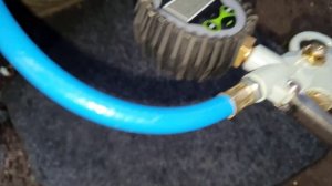 замена пистолета с механическим манометром