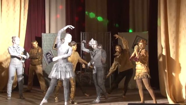 №19 театрально-танцевальная постановка "Ночь в театре" Гала концерт смотреть онлайн