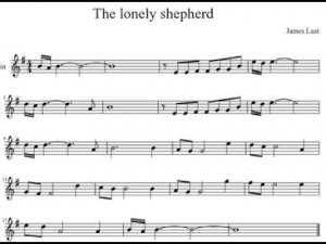 Мелодия "Одинокий пастух" на окарине (ICO Soprano F)