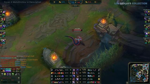 Gen BDD CASSIOPEIA vs RYZE Mid - Patch 9.23 KR Ranked смотреть онлайн