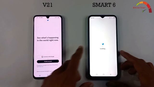 Vivo V21 Vs Infinix Smart 6 | SPEED TEST смотреть онлайн