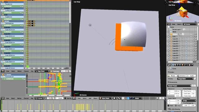 Blender tutorial: How to make an exploding house + Beginner's tutorial to animation! смотреть онлайн