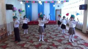 Танец Защитники отечества в детсаду!