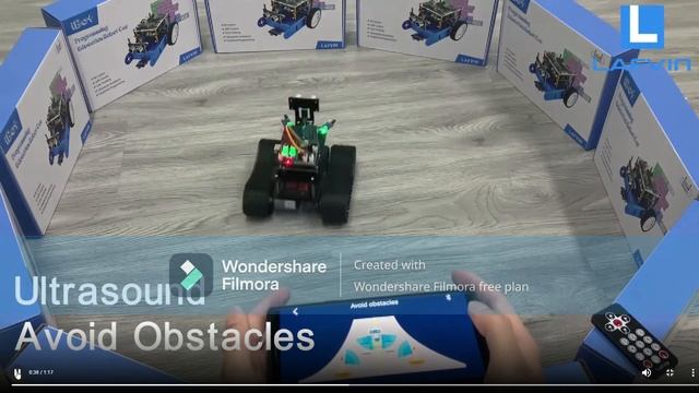 Robot Tanque Inteligente Arduino (Tslatoys) смотреть онлайн