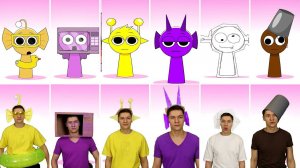 Я повторил за всеми Спрунки в Реальной Жизни! Incredibox Sprunki