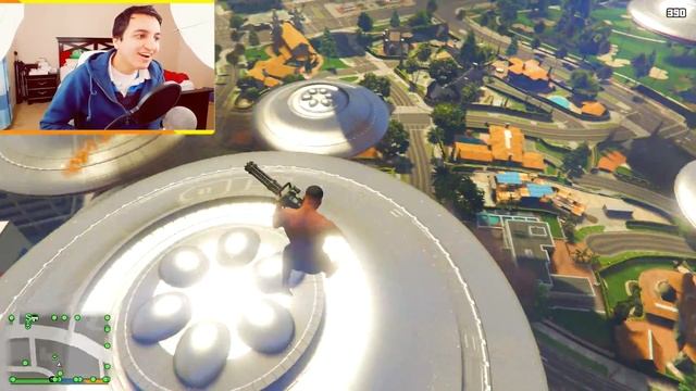 GTA 5 Mods - ALIEN / UFO INVASION MOD! Funny Moments - Being Abducted, UFO Mating, CHAOS! смотреть онлайн