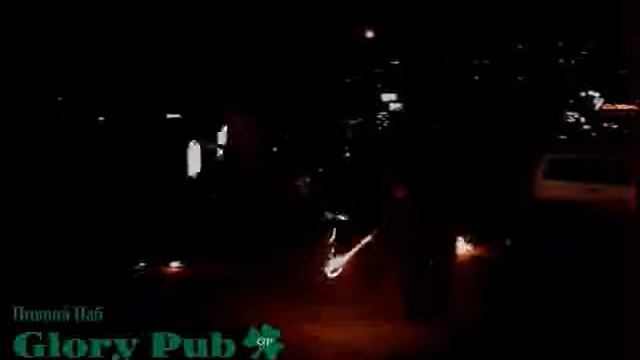 Fire Show In Glory Pub