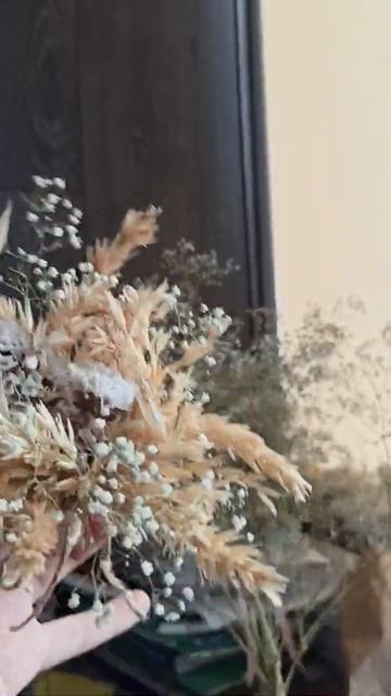 Собрать мини-букет из сухоцветов 🌾 и влюбиться в него