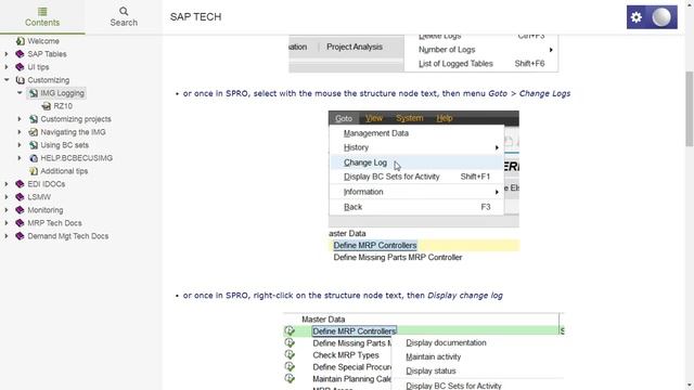 SAP TECH: IMG logging explained смотреть онлайн