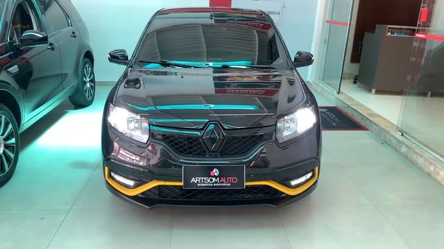 Sandero RS 2021 - Conectividade + Personalização + Proteção PPF - ArtsomAuto смотреть онлайн