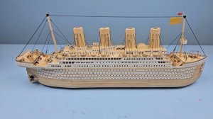 Модель Титаника своими руками.