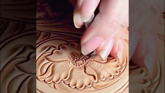 FS3 SOZO Leathercraft leather carving stamps demonstration