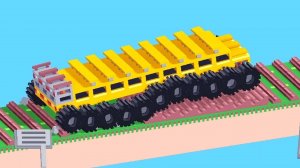 Эволюция машинок - монстров в Fancade !