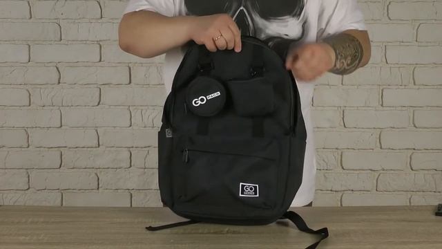 Розпаковка GoPack Education Teens 19 л 45х30х12 чорний (GO22-178L-5) смотреть онлайн
