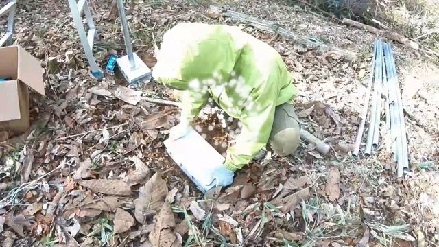セルフビルド#2　単管の骨組みできました [diyで家を作る ]