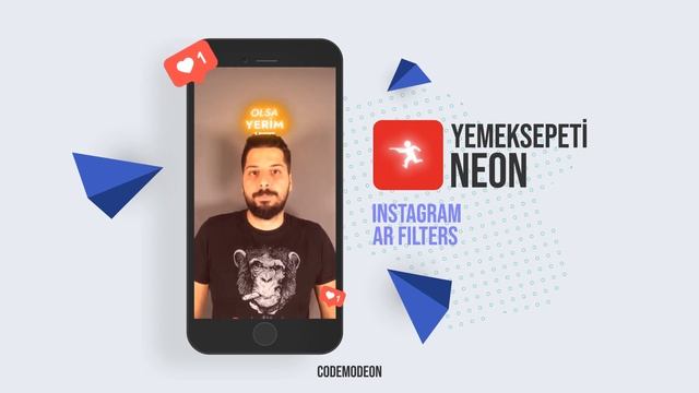 Yemeksepeti - YS Neon - Instagram Filter