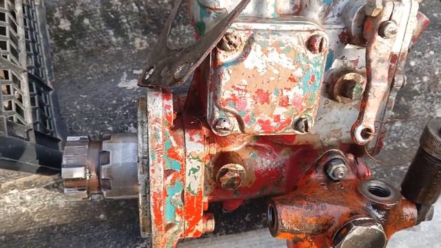 Борьба с пучковым ТНВД и монтаж  ТНВД Weifu на трактор Т-25 Франкенштейн