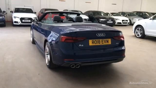 RO18EVM AUDI A5 CAB BLUE S-LINE смотреть онлайн
