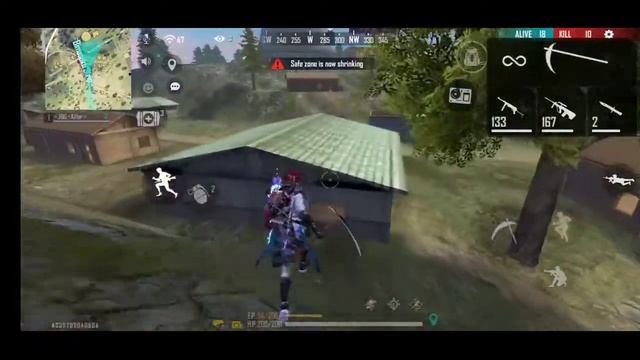 FREE FIRE 14 kill Rank match Game play but No booyah смотреть онлайн