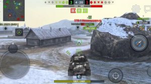 World of Tanks Blitz, танк Kranvagn, Мастер, 10 LVL!