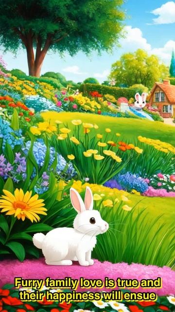 Bunny Family in the Meadow смотреть онлайн