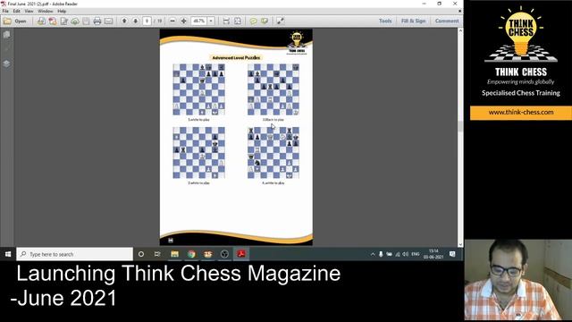 Launching Think Chess Magazine -June 2021 смотреть онлайн