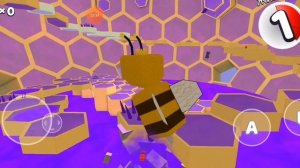 как попасть в закулисье в пройти улей в super bear adventure