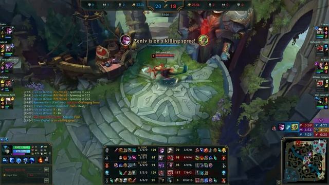 Nami Support & Zeri vs Pantheon & Lucian - EUW 2/6/35 Patch 12.14 Gameplay смотреть онлайн