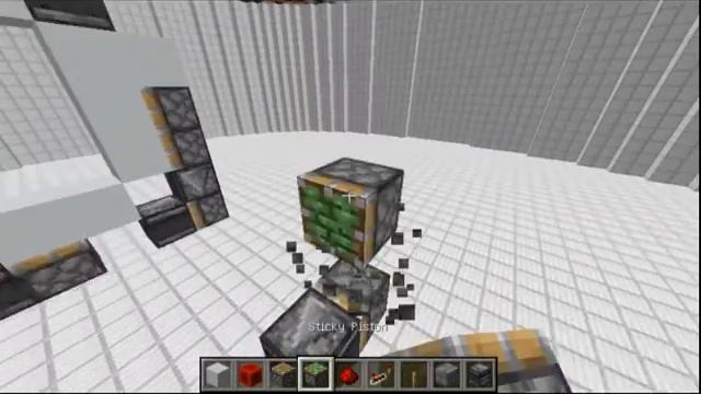 How to Make a Spiral 2x3 Piston Door смотреть онлайн