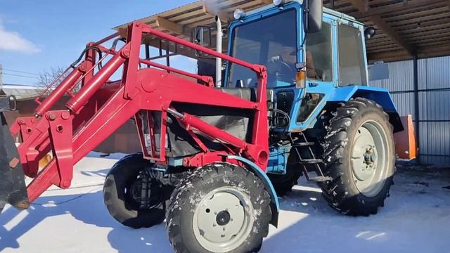 Готовимся к потеплениям! Завели сначала ЛТЗ с мотором МТЗ затем завели МТЗ 82! 🔥🔥🔥