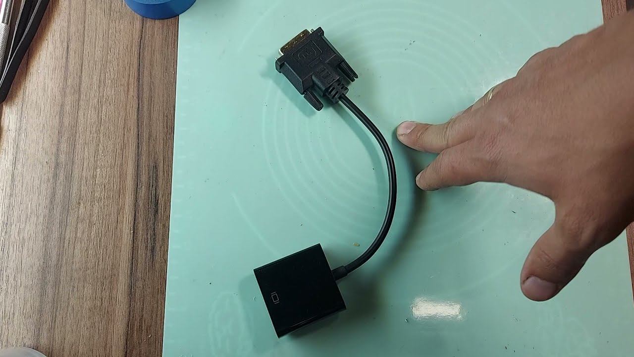Ремонт Адаптера переходника DVI-D–VGA смотреть онлайн